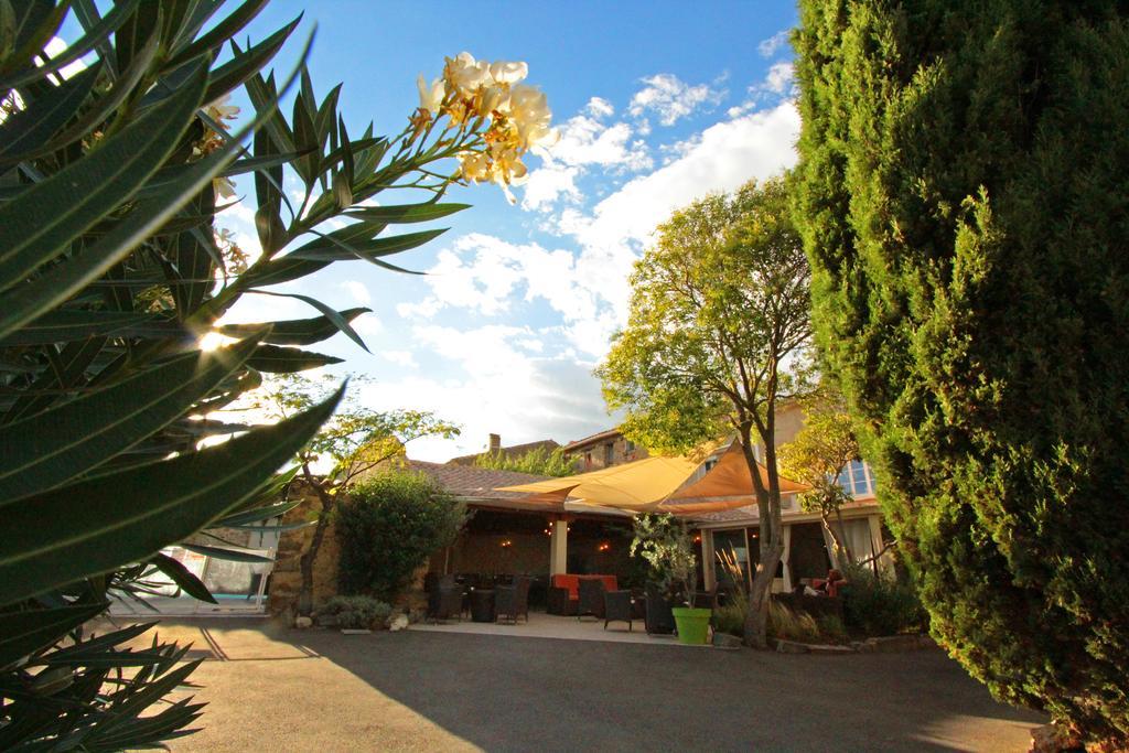 Logis Auberge Cote Jardin Otel Lézignan-Corbières Dış mekan fotoğraf
