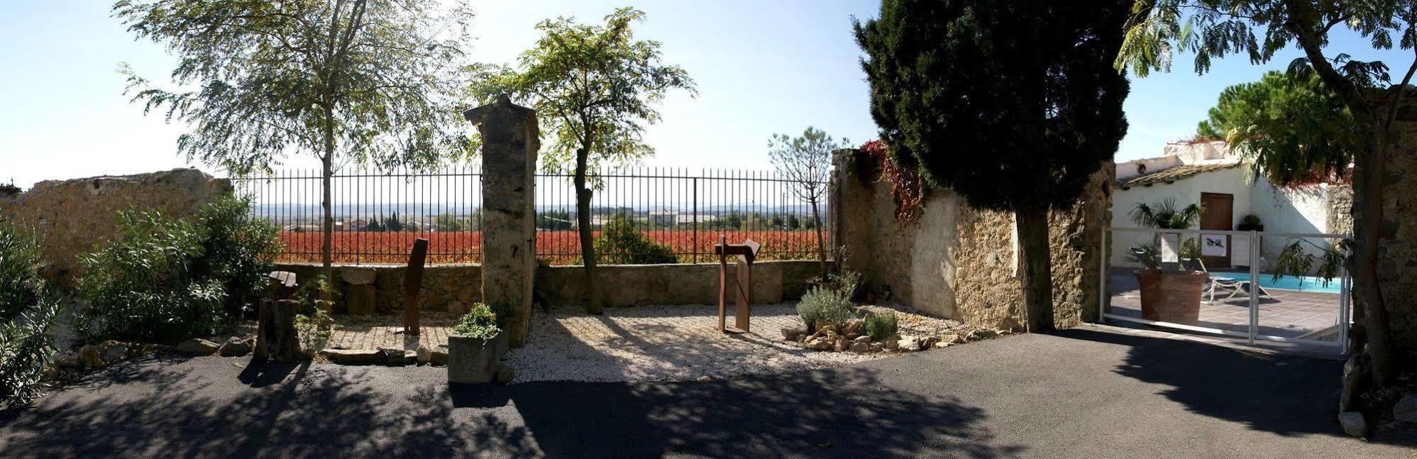 Logis Auberge Cote Jardin Otel Lézignan-Corbières Dış mekan fotoğraf
