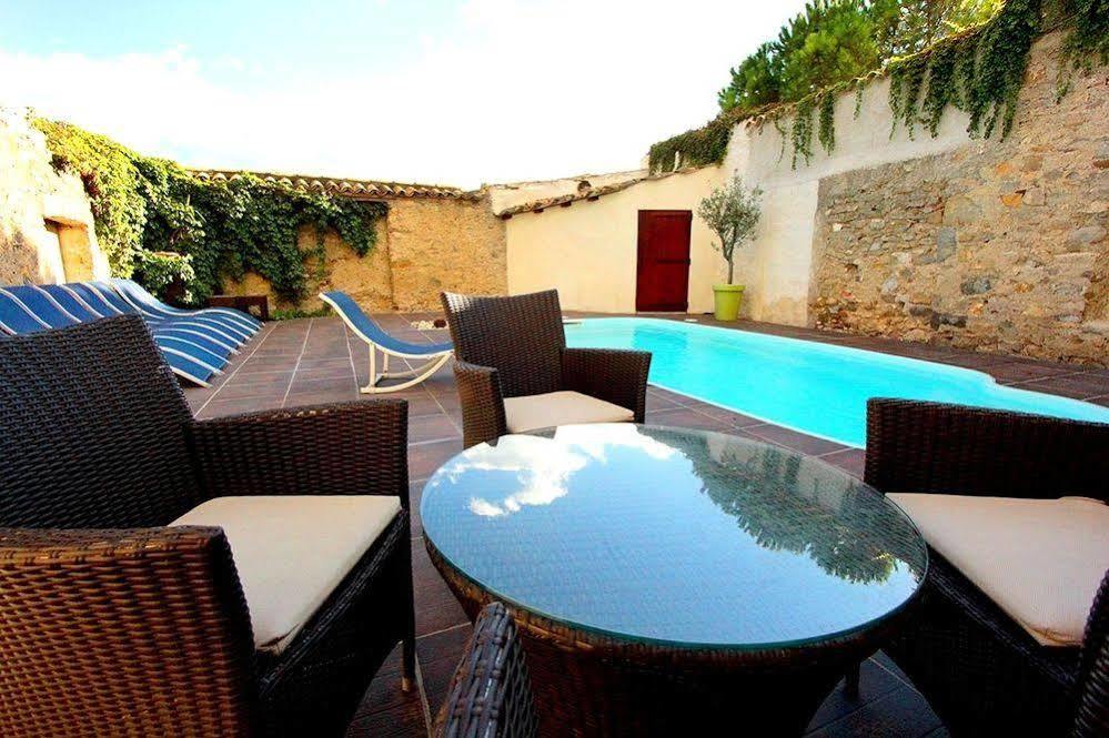 Logis Auberge Cote Jardin Otel Lézignan-Corbières Dış mekan fotoğraf