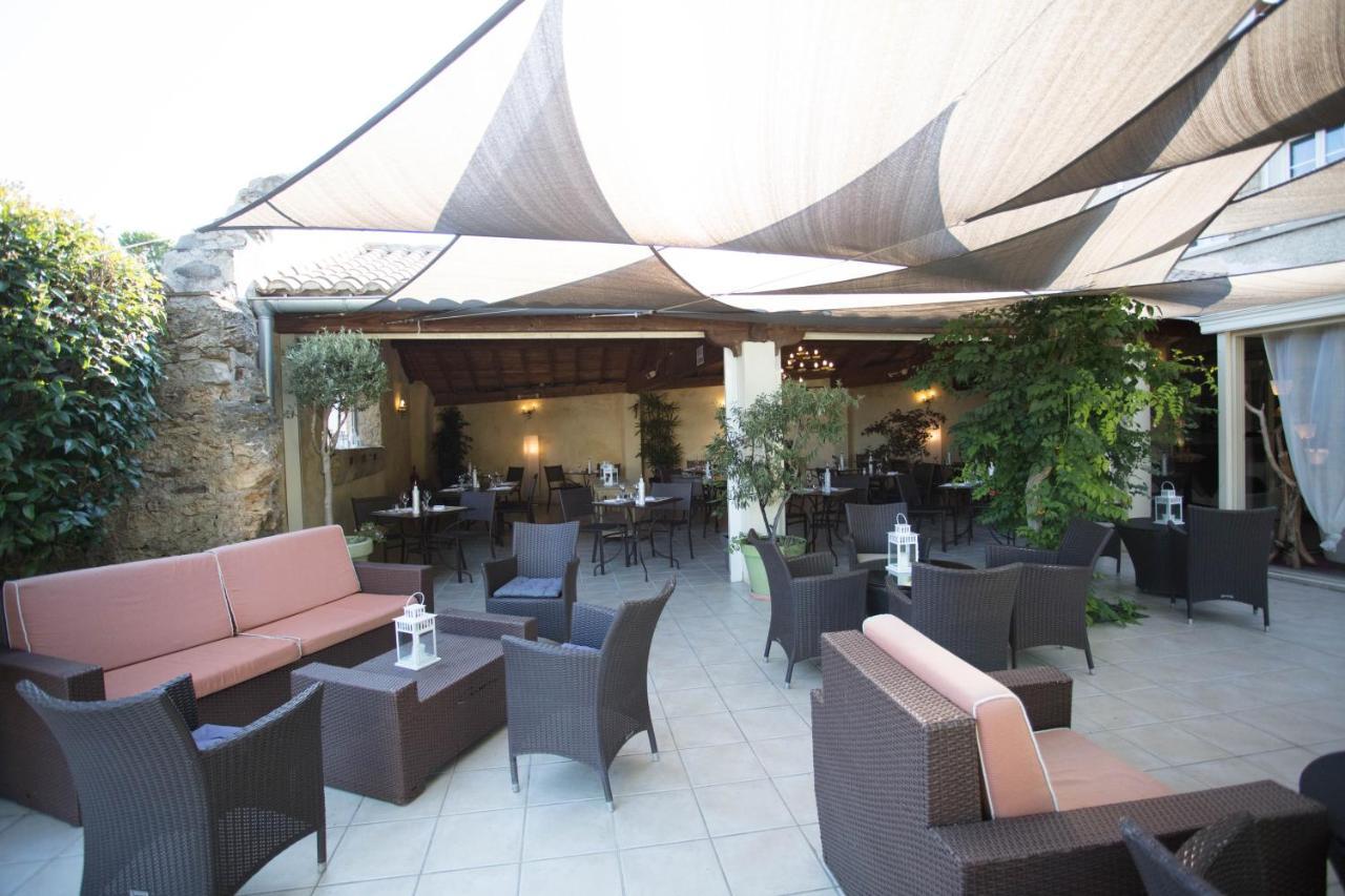 Logis Auberge Cote Jardin Otel Lézignan-Corbières Dış mekan fotoğraf